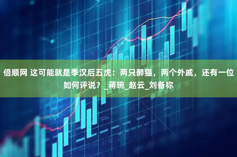 倍顺网 这可能就是季汉后五虎：两只醉猫，两个外戚，还有一位如何评说？_蒋琬_赵云_刘备称